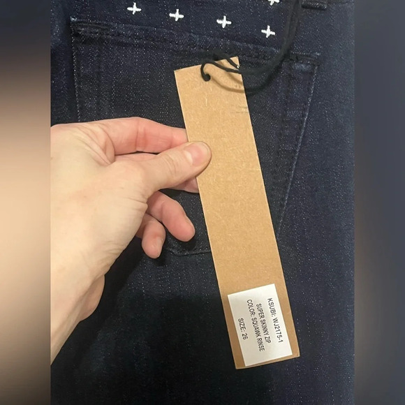 Ksubi Super Skinny Zip Jeans in SQUAWK RINSE - Picture 3 of 7